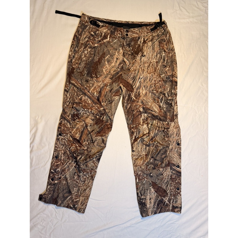 RedHead Bone Dry Camo Pants Mens XL Waterproof Windproof Rain Hunting Outdoor